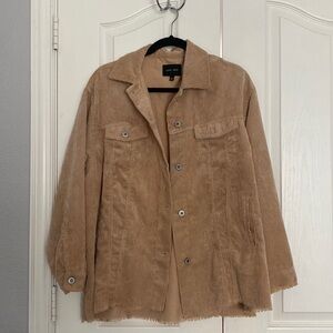This is a corduroy large buttoned up top from Love Tree.
